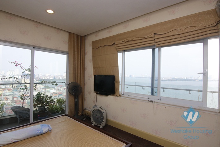 High floor lake view two bedrooms apartment in Golden Westlake, Tay Ho, Ha Noi